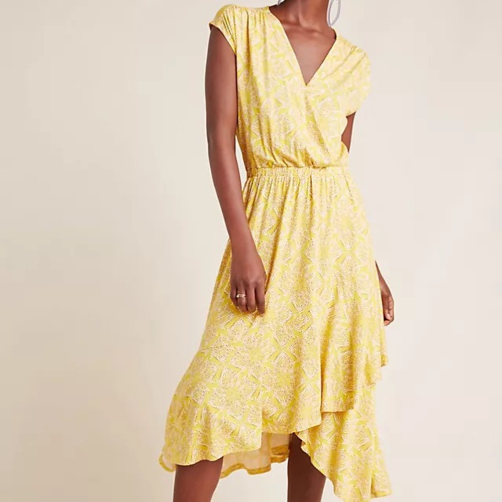 Anthropologie Maeve Fete Midi Dress - Picture 1 of 11